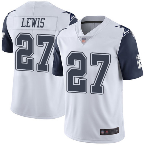 Men Dallas Cowboys Limited White Jourdan Lewis #27 Rush Vapor Untouchable NFL Jersey